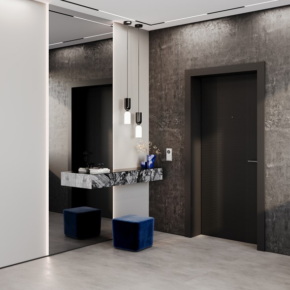 Терморегулятор электронный VOLTUM S70 с индикацией и датчиком, для теплого пола, (белый матовый)