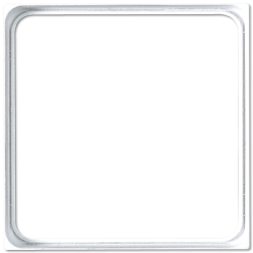 Рамка Jung LS 990 Белый промежуточная 1 пост LS981ZWW