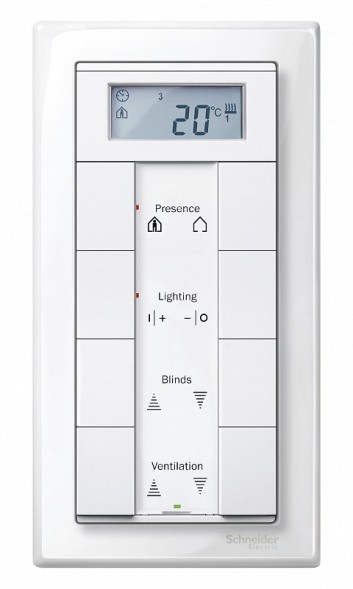 Рамка Merten M-Smart Белый без перегородки 2 поста MTN478819