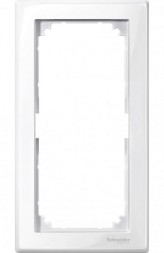 Рамка Merten M-Smart Белый без перегородки 2 поста MTN478819