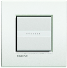 Рамка Bticino LivingLight Air Белый двухмодульная LNE4802BN