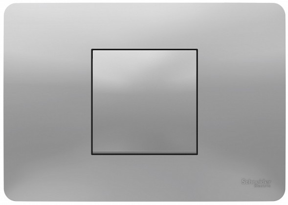 Рамка Schneider Electric Unica Modular Алюминий 1 пост NU210130