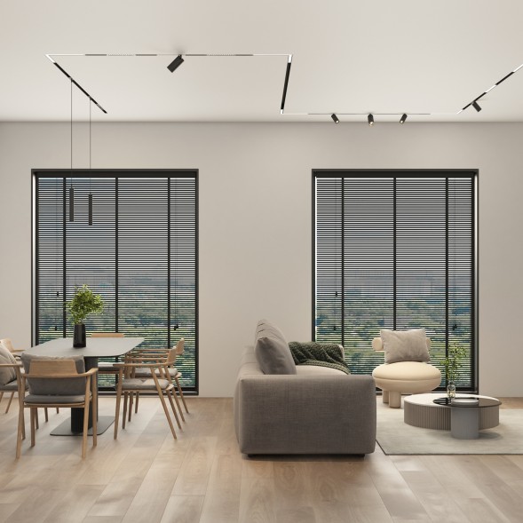 Трековый акцентный светильник SIMPLE SPOT DK8110-BK