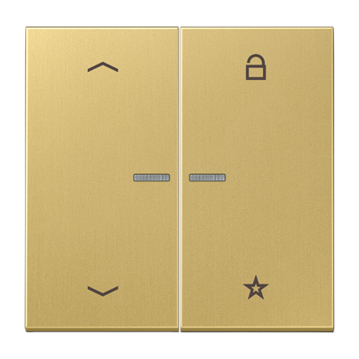 Центральная плата Jung LS серия Латунь классик универсальная «стрелки» ME1701PC