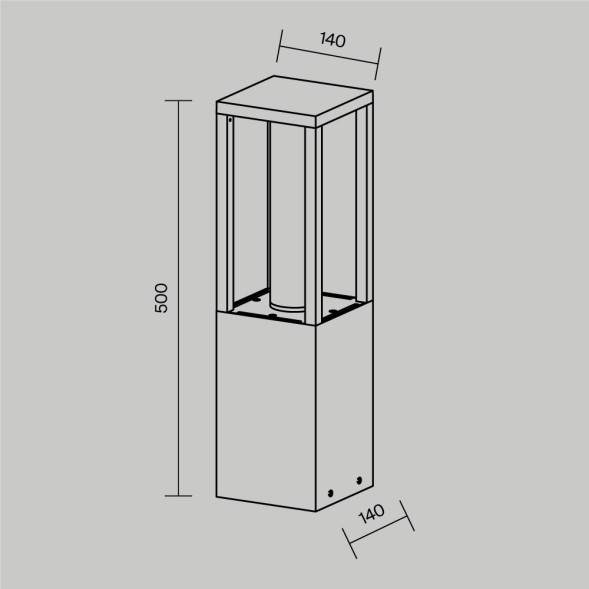 Ландшафтный светильник Outdoor O480FL-L12B3K