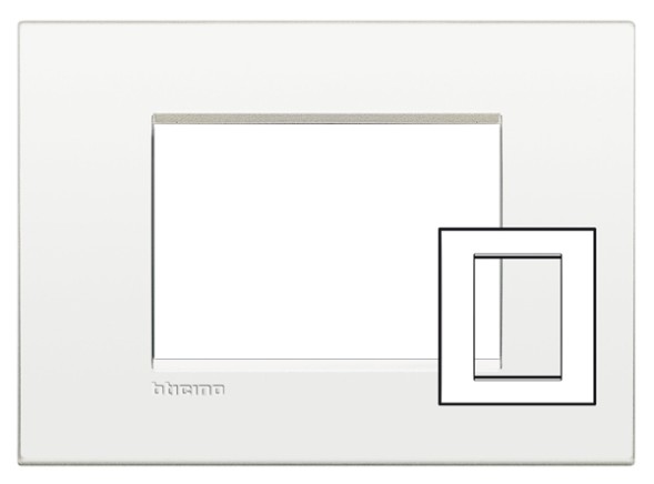 Рамка Bticino LivingLight Air Белый 3+3 модуля LNC4826BN