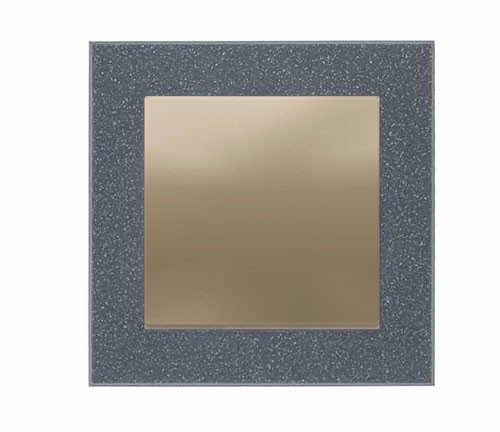 Рамка Schneider Electric Atlasdesign одинарная Nature айс грей мрамор ATN343201