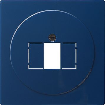 Накладка телефонной розетки Gira S-color Синий TAE+Стерео+USB 027646