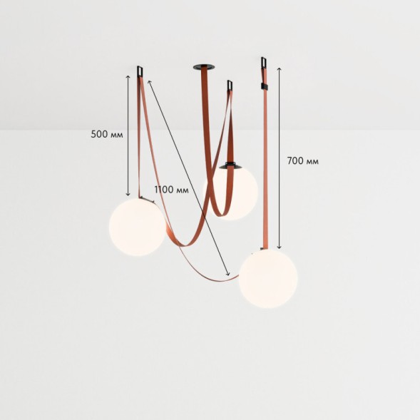 Комплект ременной трековой системы Belty DK55SET22-01-BR