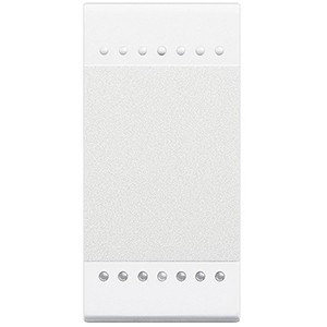Переключатель Bticino Living Light Белый с автоматическими клеммами, размер 1 модуль N4003A
