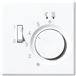 Регулятор теплого пола Jung LS серия белая 10(4)А FTRLS231WW