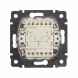 Выключатель Legrand Valena 2-х клавишный с подсветкой 770128