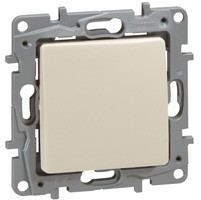 Выключатель Legrand Etika слоновая кость одноклавишный 10 A 250 В~ 672301