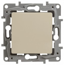 Выключатель Legrand Etika слоновая кость одноклавишный 10 A 250 В~ 672301