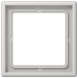 Рамка Jung LS 990 Светло-серый 1 пост LS981LG