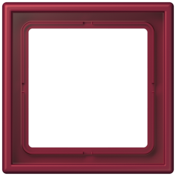 Рамка Jung Les Couleurs Le Corbusier Рубиновый 1 пост LC9814320M