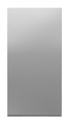 Выключатель Schneider Electric Unica Modular Алюминий 1-клавишный, кнопочный, сх. 1 10 A, 1 модуль NU310630