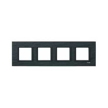 Рамка Schneider Electric Unica Class Иберийский сланец 4 поста MGU68.008.7Z1