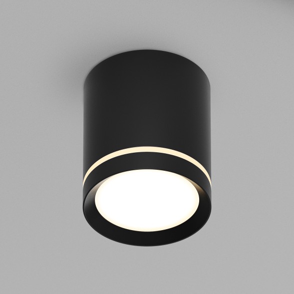 Точечный накладной светильник Denkirs DK4016-BK