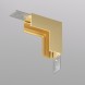 Угловой элемент для трека SHINE BASE TR5732-SB