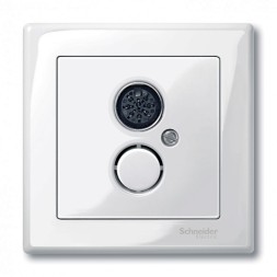 Опорная рама Merten M-серия полярно-белый блеск с центральной платой для механизма согласно DIN 41524 MTN290319