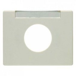 Центральная панель Berker R.1 Berker Arsys белый с блеском с полем для надписи для нажимной кнопки 11650002