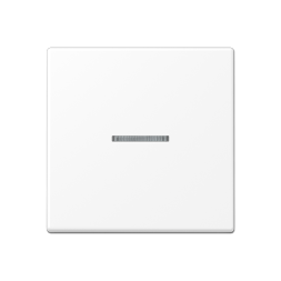 Клавиша Jung ECO Profi для одинарного выключателя с окошком белая матовая EP490KOWWM