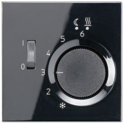 Регулятор теплого пола Jung LS серия Черный 10(4)А FTRLS231SW