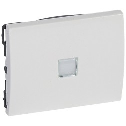 Деко Клавиша Legrand Galea Life белая для выключателя с подсветкой 777011