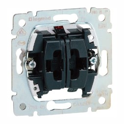 Выключатель Legrand Galea Life двухклавишный PRO21 775805