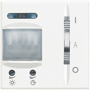Выключатель Bticino Axolute Белый с пассивным ИК-датчиком движения HD4432