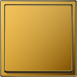 Рамка Jung LS 990 Золото 1 пост LS981GGO