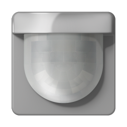 Датчик движения Jung CD серия серый «стандарт» 2,20 м для LB вставки «освещение» CD17280GR