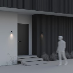 Уличный настенный светильник Outdoor O477WL-L2GF3K