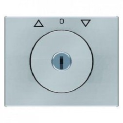 Центральная панель Berker R.1 Berker K.5 нержавеющая сталь с замком к жалюзийному замочному выключателю 10797304