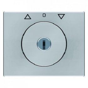 Центральная панель Berker R.1 Berker K.5 нержавеющая сталь с замком к жалюзийному замочному выключателю 10797304