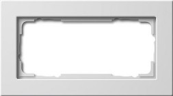 Рамка Gira E22 Белый без перегородки 2 поста 1002201