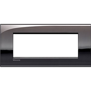 Рамка Bticino LivingLight Air Олово 7 модулей LNC4807PT