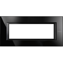 Рамка Bticino Axolute Квадрат Nighter 6 модулей HA4806VNB