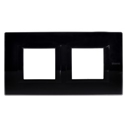 Рамка Bticino Axolute Квадрат Nighter 2+2 модуля HA4802M2HVNB