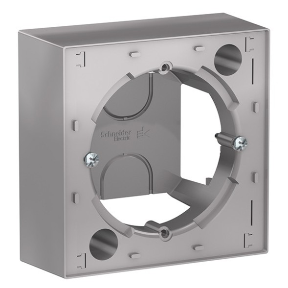 Коробка для наружного монтажа Schneider Electric Atlasdesign Алюминий ATN000300