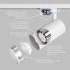 DK6455-WH Трековый светильник SOLID KOPER, 155мм, d80, 220V, LED 3000K, 30W, IP20, белый, алюминий