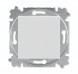 Выключатель ABB Levit серый / белый кнопочный одноклавишный 2CHH599145A6016 3559H-A91445 16W