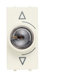 Механизм переключателя ABB Zenit антрацит с ключом на 3 положения одномодульный 2CLA215310N1801 N2153.1 AN