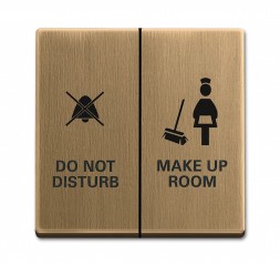 Клавиша ABB Династия Латунь античная Уборка/Не беспокоить 2CKA001751A3119 1785/11-840-500