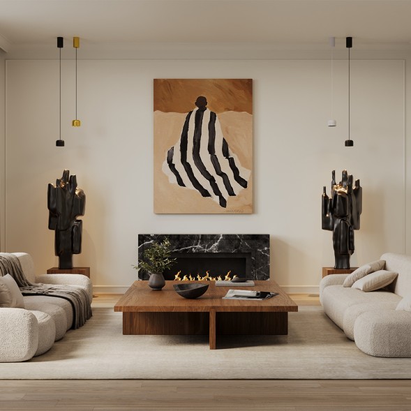 Подвесной светильник Maytoni P113-L12-3K-BS