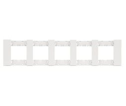 Рамка 5-ая цвет-белый матовый MEITON AA4802M5AW