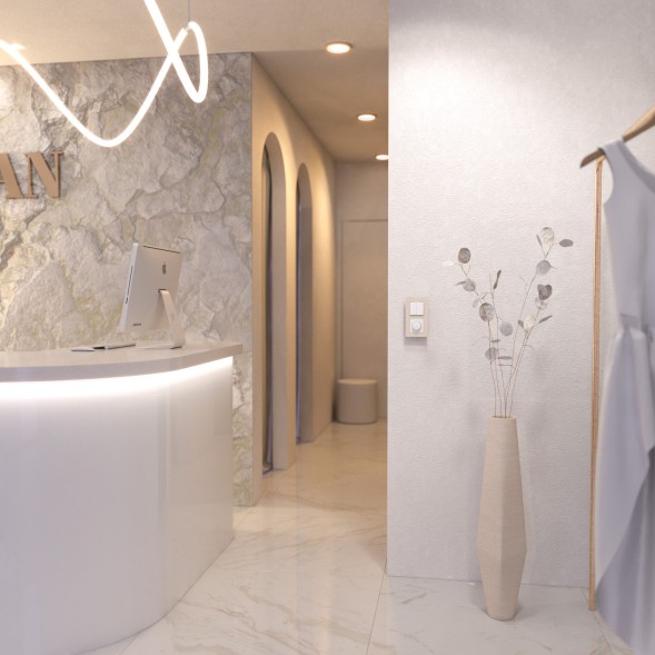 Рамка из поликарбоната на 2 поста Slab айвори софт Werkel W0022962