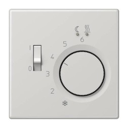 Регулятор теплого пола Jung LS серия Светло-серый 10(4)А FTRLS231LG