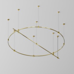 Шинопровод накладной/подвесной Technical TRX154-2SR-D1500-BS